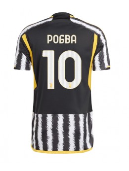 Billige Juventus Paul Pogba #10 Hjemmedrakt 2023-24 Kortermet